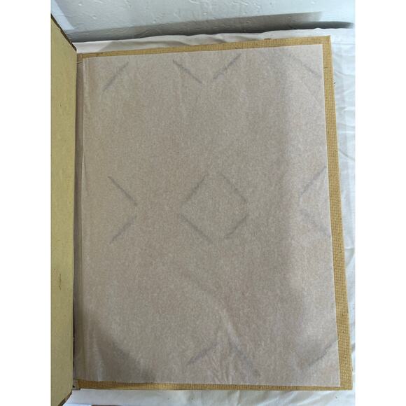 Handmade Palm Tree Photo Album Vintage Style Natural Materials 14x12 - Picture 4 of 15